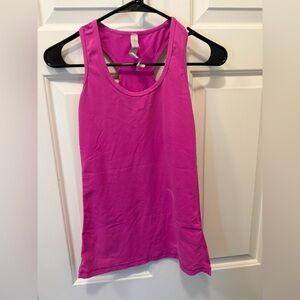 lululemon athletica Fuchsia Tank Top